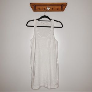 J.Crew | Long Tank Dress Cream colored